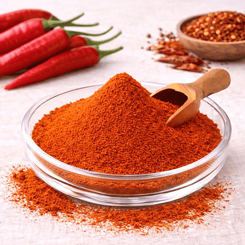 Pimenta caiena em pó