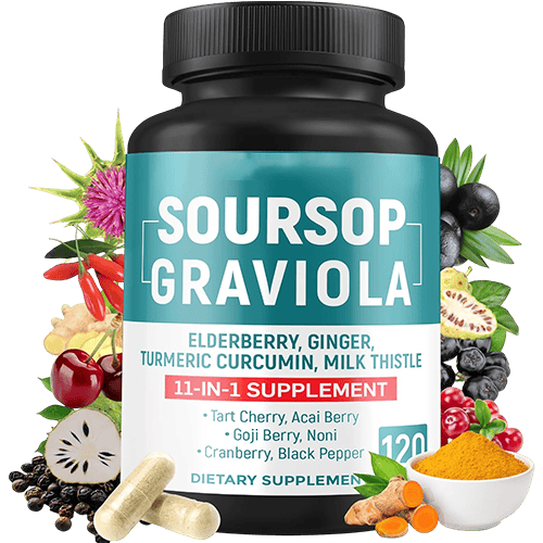 Soursop Graviola Capsules 1 Soursop Graviola Capsules