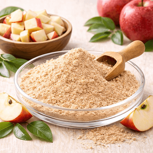 Apfel-Pulver