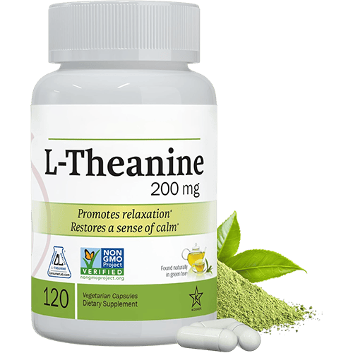 L-Theanine Capsules 1 Cápsulas de L-teanina