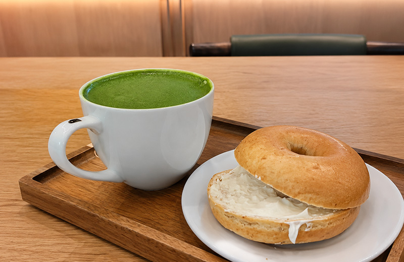 Commercial matcha latte and milk-based beverage applications