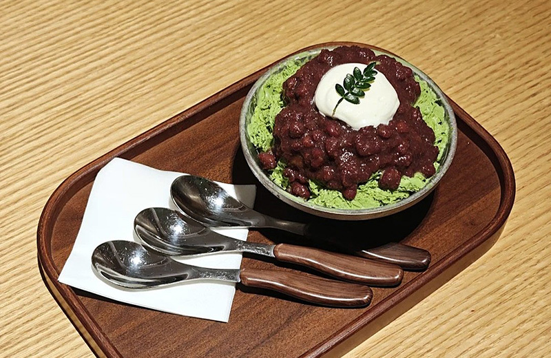 Culinary matcha for ice cream and frozen dessert applications
