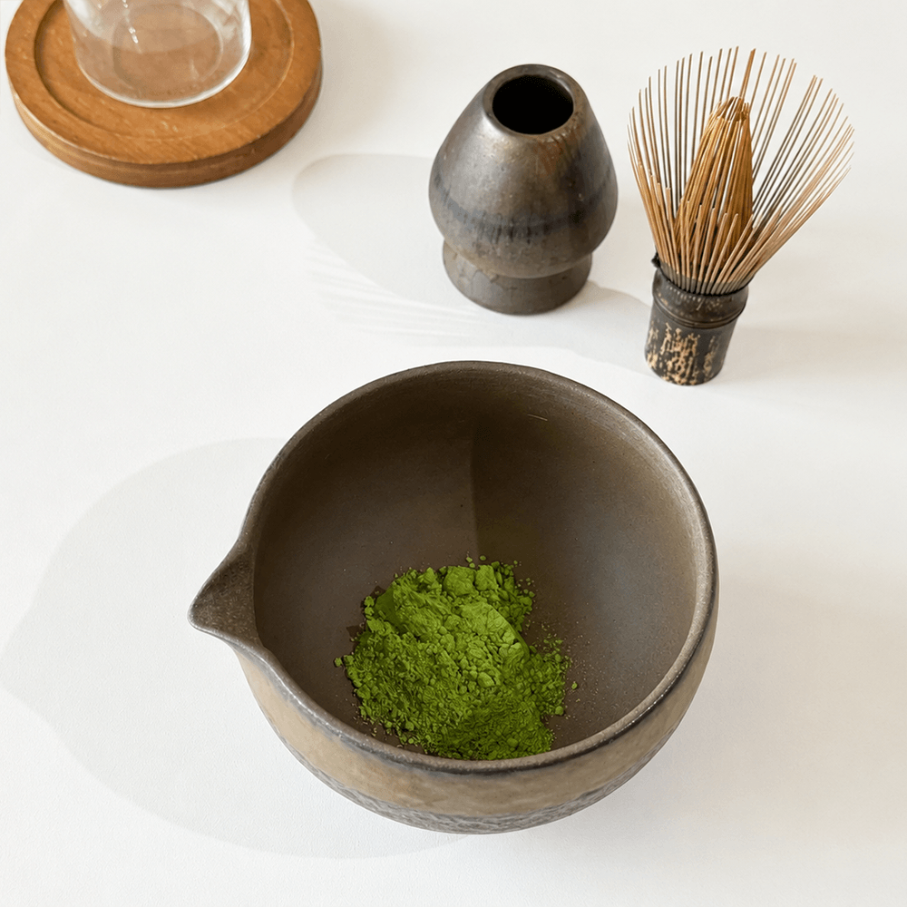Latte matcha used in café and milk-based beverage applications