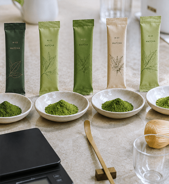 Matcha Sample Evaluation: The Essential Commercial Guide 1 Matcha Samples