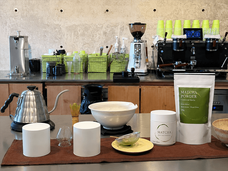 Private label matcha packaging formats for commercial product programs
