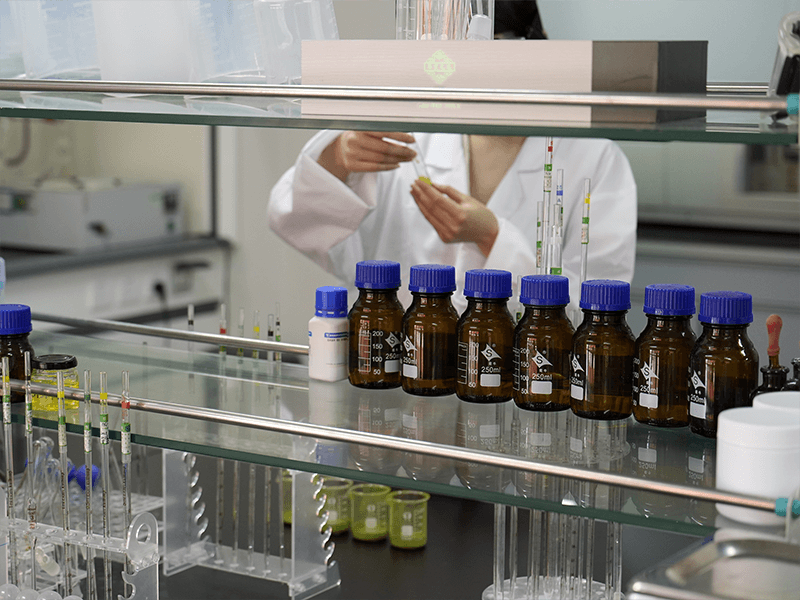 Commercial matcha quality control and product evaluation